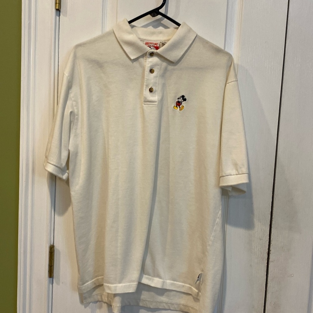 Vintage Mickey Mouse WDW L Polo Shirt Large